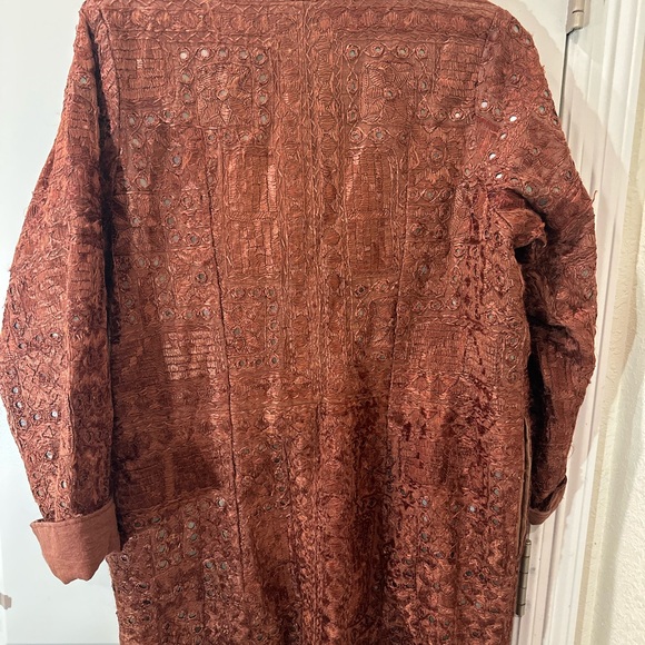 UVG Boho lined jacket with mirror embellishments - Picture 3 of 6